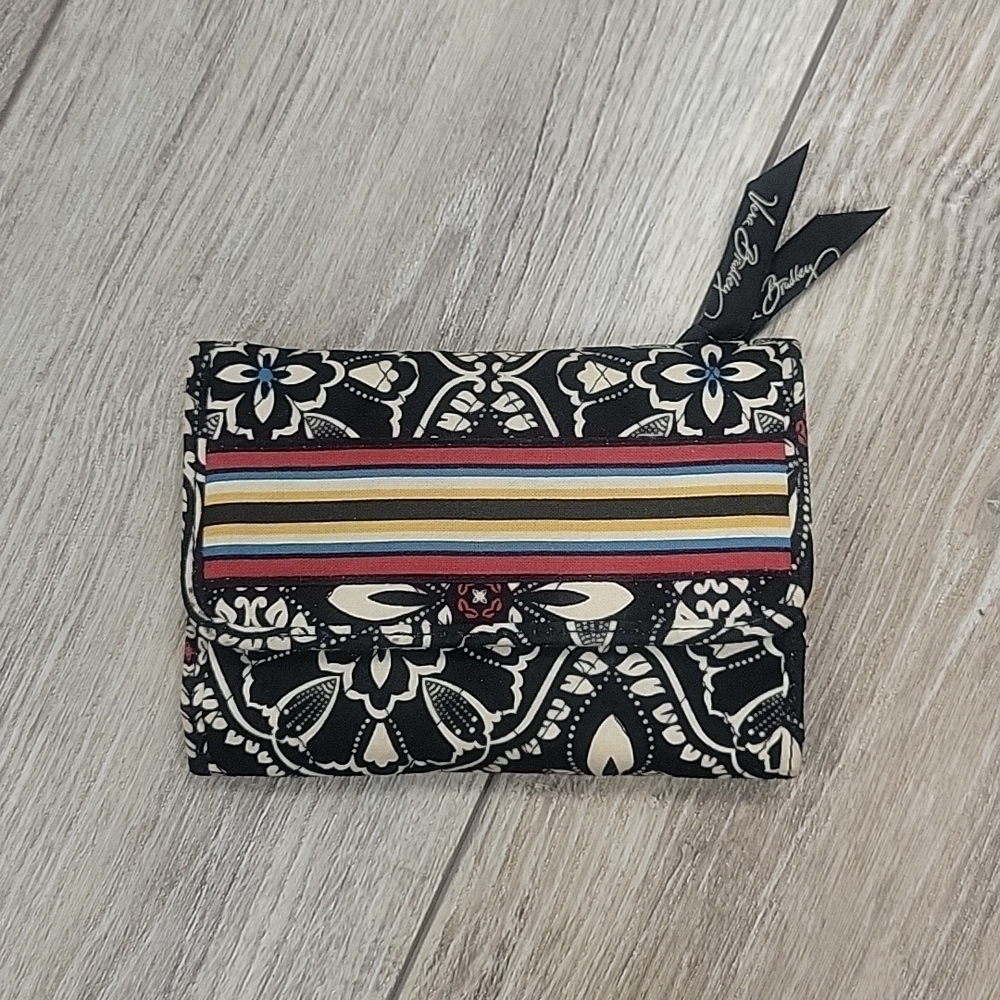 Vera Bradley Black and White Wallet